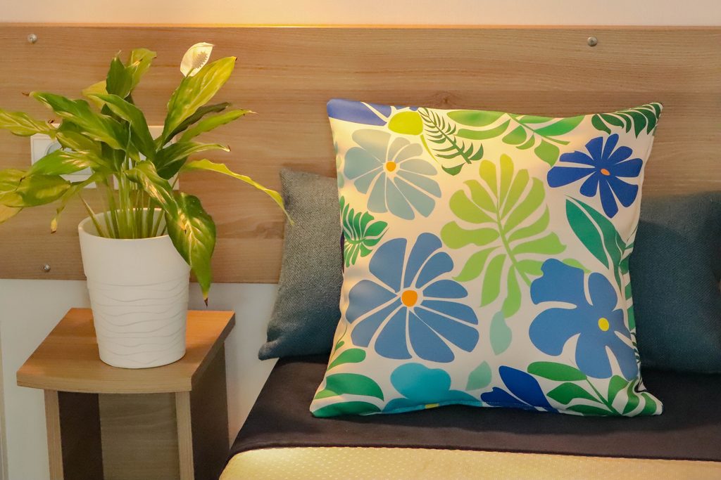 ADL décoration : Oasis bleu