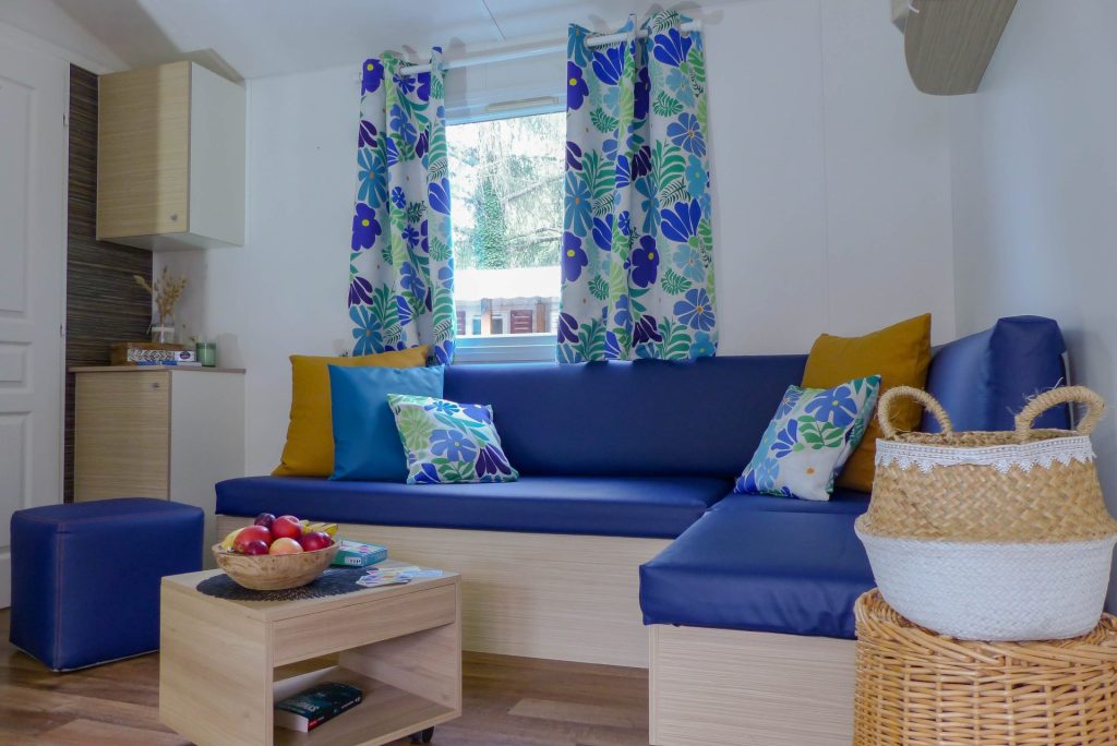 Adl Décoration : Motif OASIS BLEU